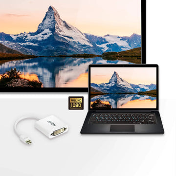 ATEN Mini DisplayPort to DVI Adapter-6